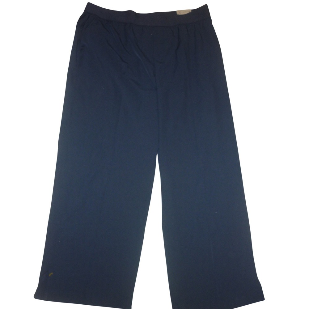 PGA Tour Women XXL Peacoat Blue‎ Wide Leg Golf Pants Moisture Wicking UPF 50 NWT
